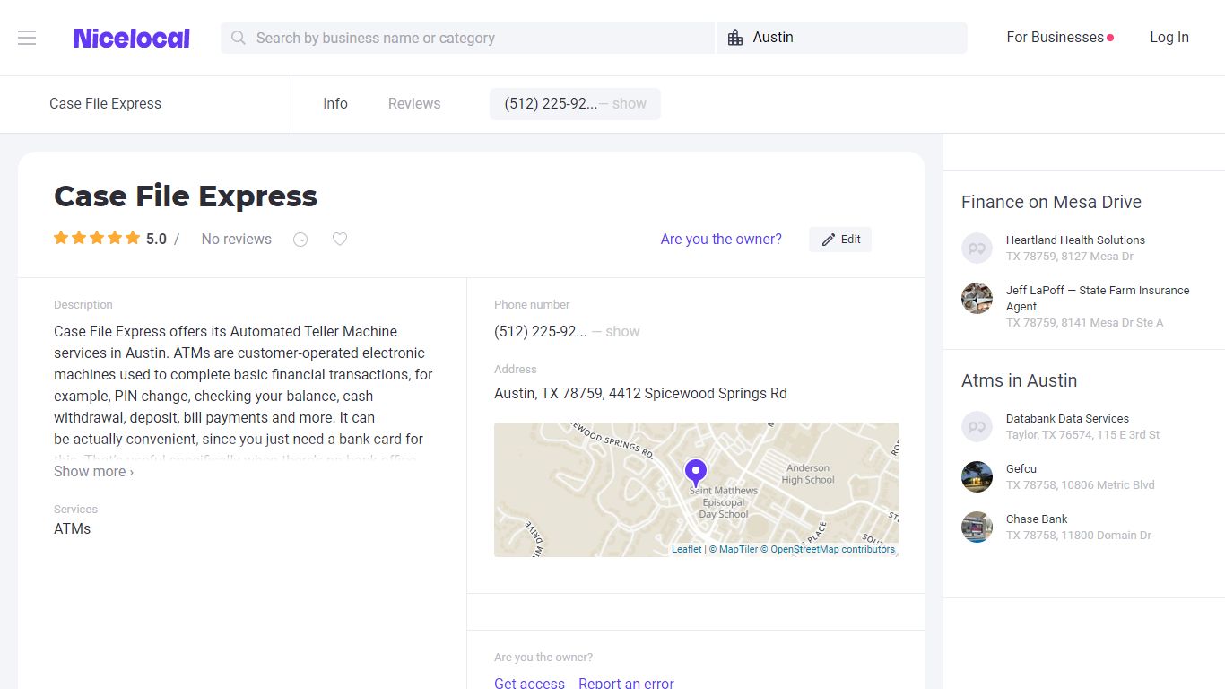 Case File Express - reviews, photos, phone number and address ...